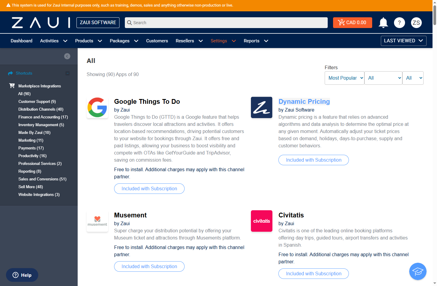 Click on Dynamic Pricing