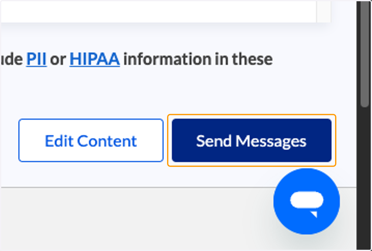 Click on Send Messages