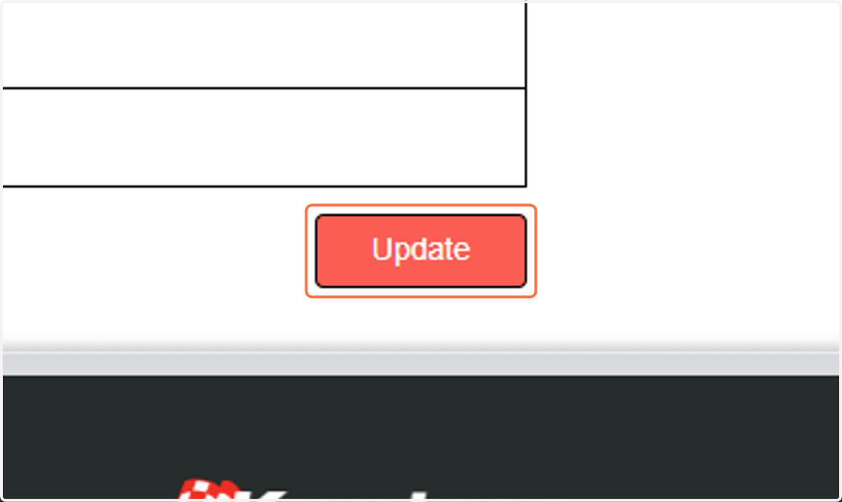 Click on Update