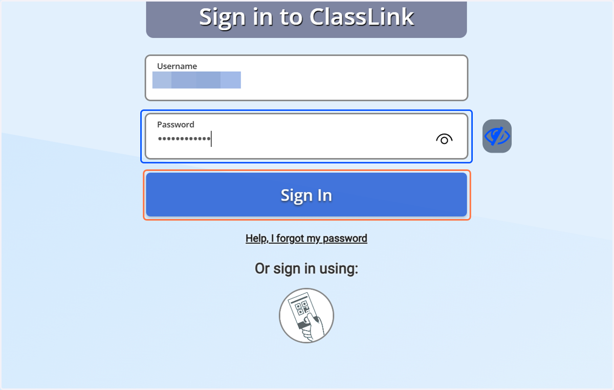 Click on Sign In