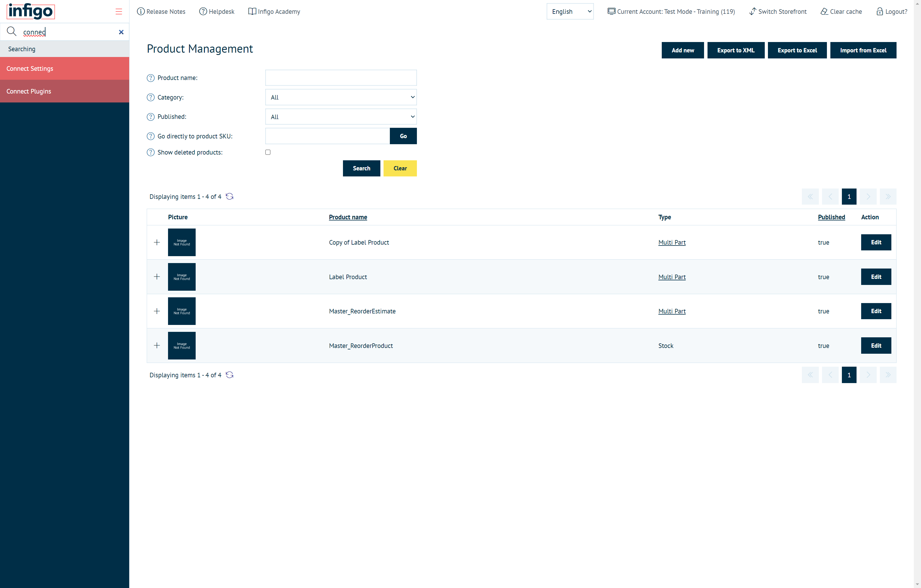 Navigate to Connect Plugins