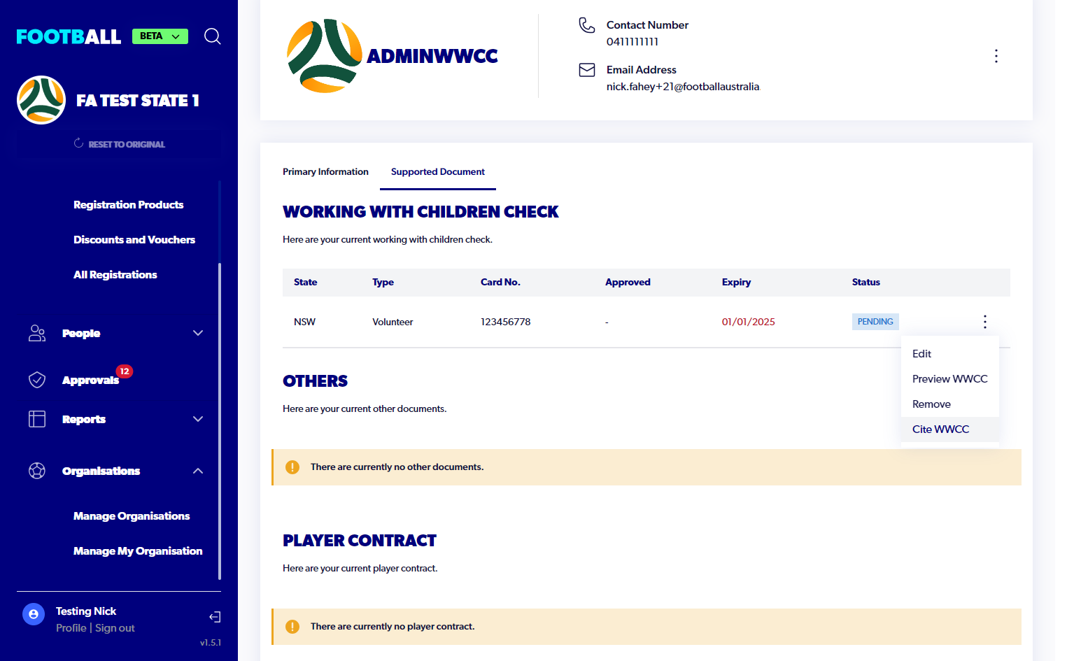Select on Cite WWCC