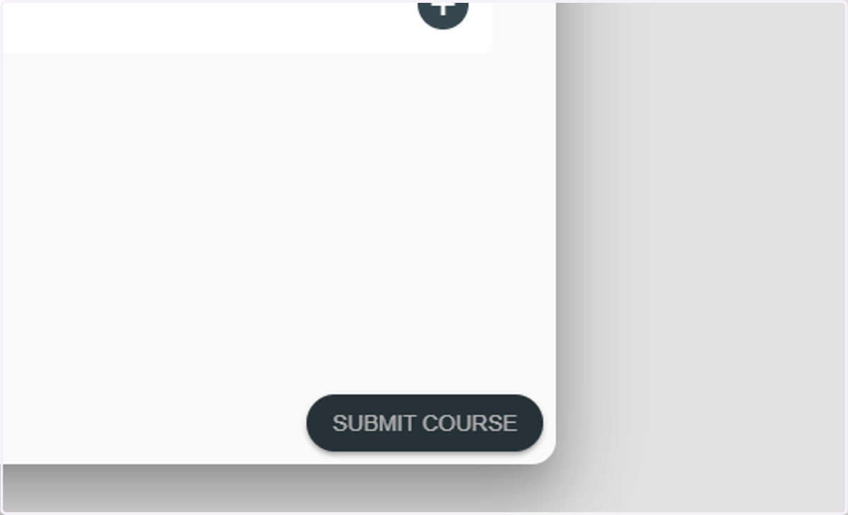 Click on Submit Course