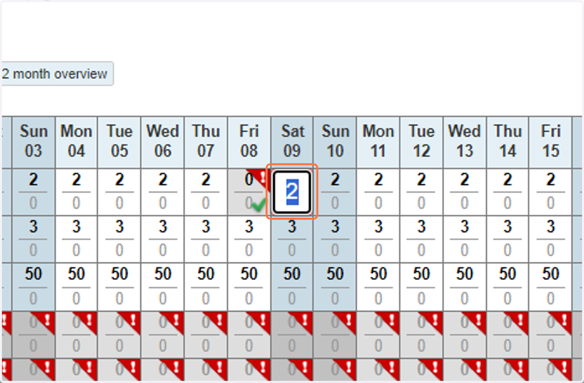 The little green tick will show that it has updated