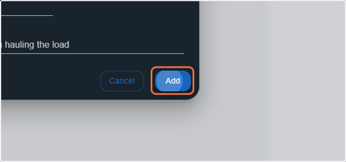 Click on Add