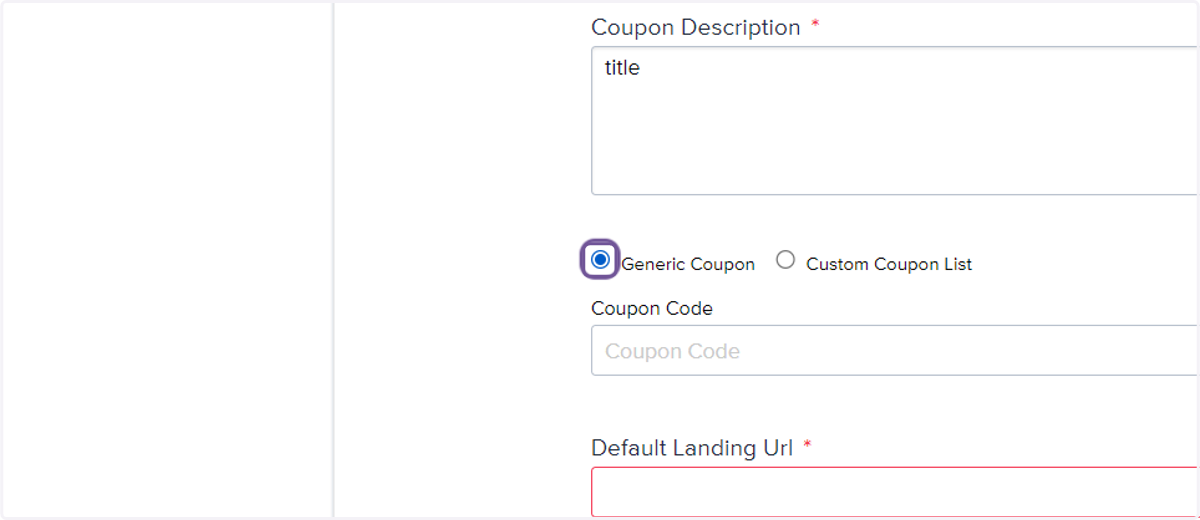 Select Generic Coupon