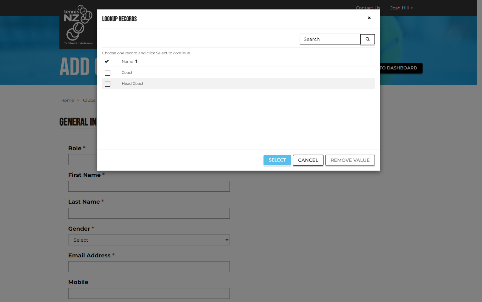 Click on the suitable option.