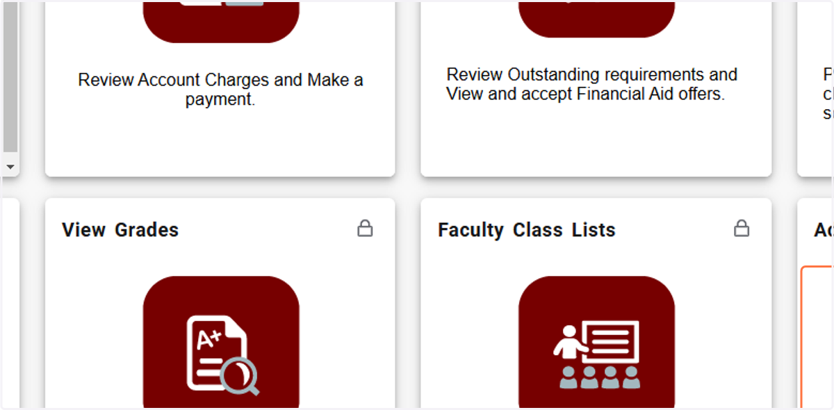 Click on Advising Student Profile