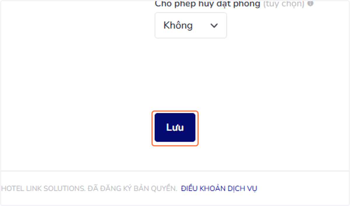 Sau khi hoàn tất tất cả các bước, nhấn ‘Lưu’ để áp dụng thay đổi.