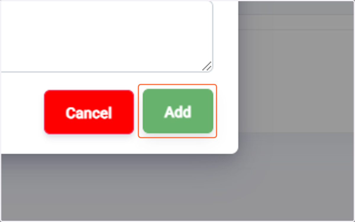 Click on the "Add" button to save the newly created pet owner price tag.