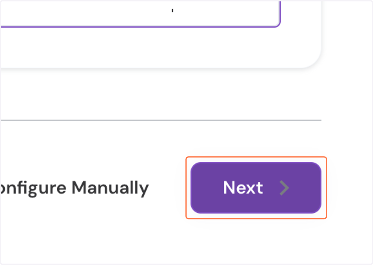 Click on Next