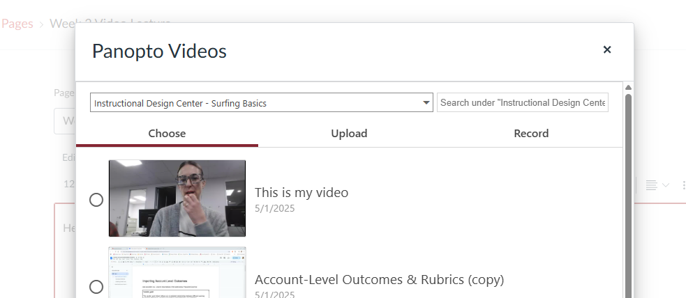 Check to see which folder you are viewing, and change if needed.