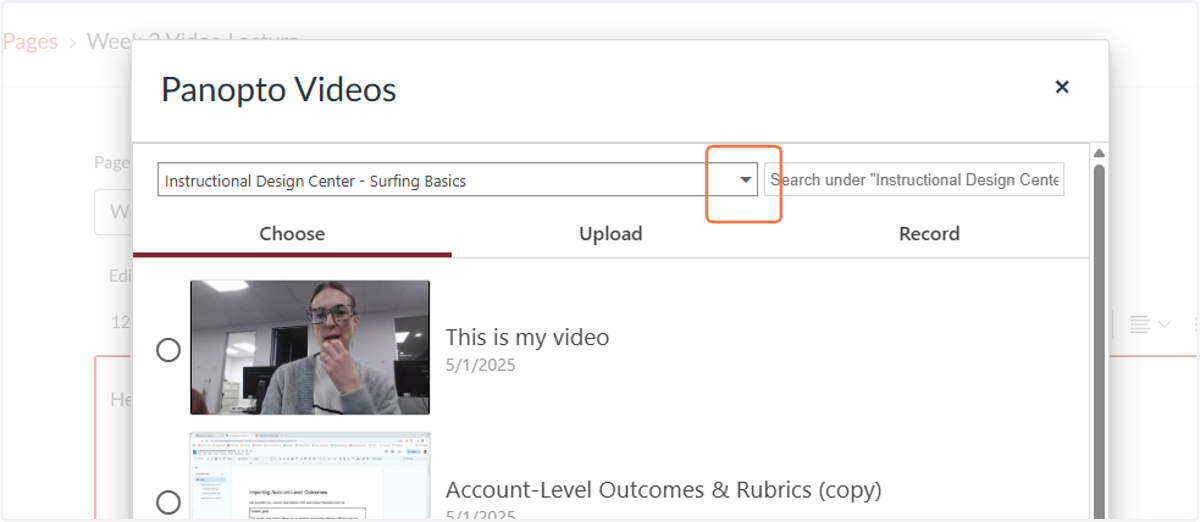 Check to see which folder you are viewing, and change if needed.