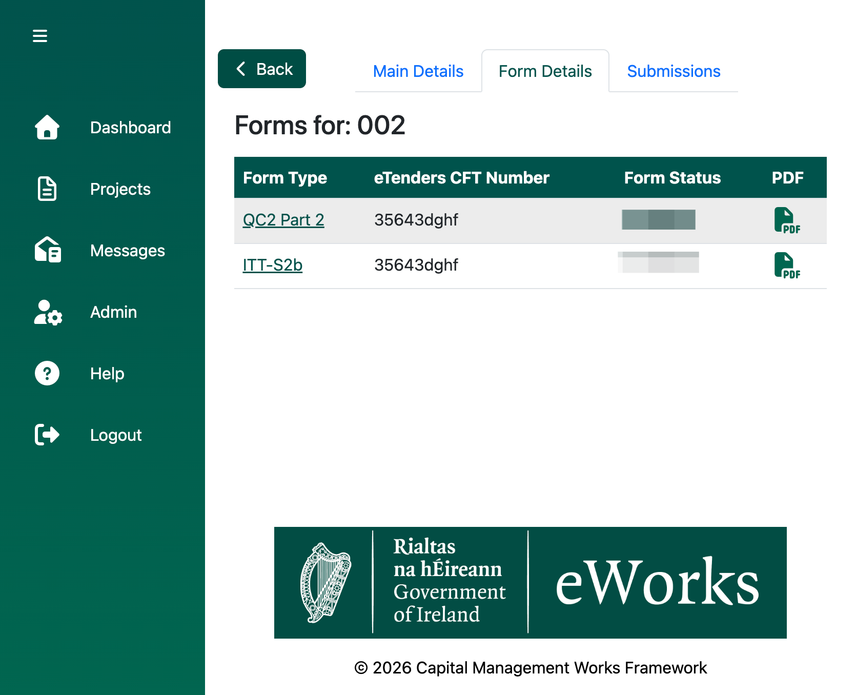 Click on Form Type