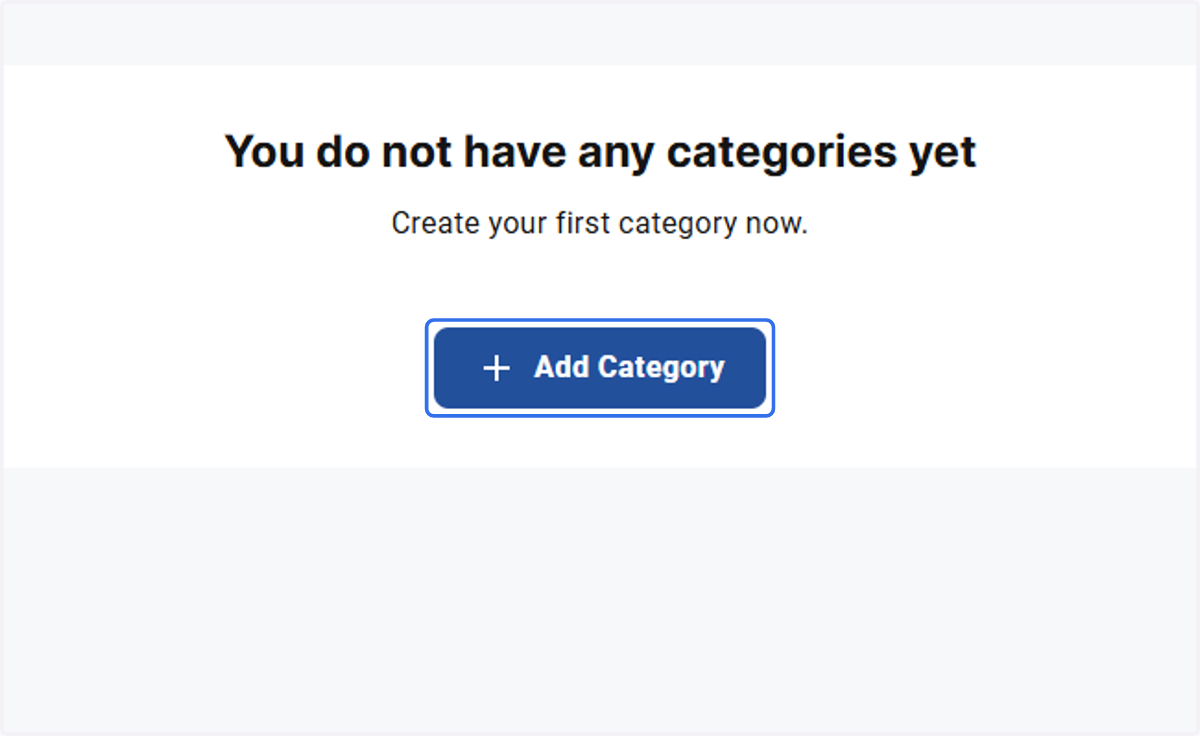 Click on Add Category