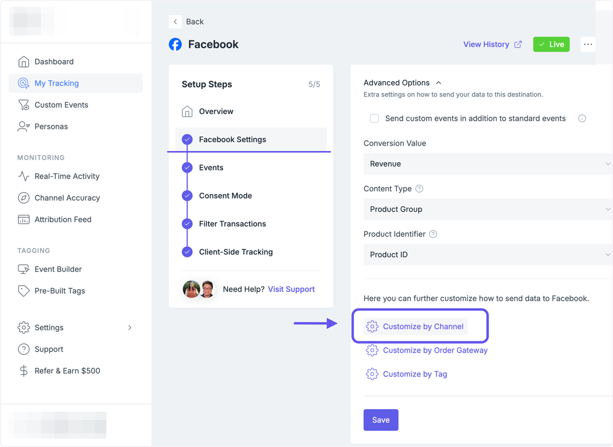 Channel Feature Meta How to Set Meta (Facebook) Action Source by Channel