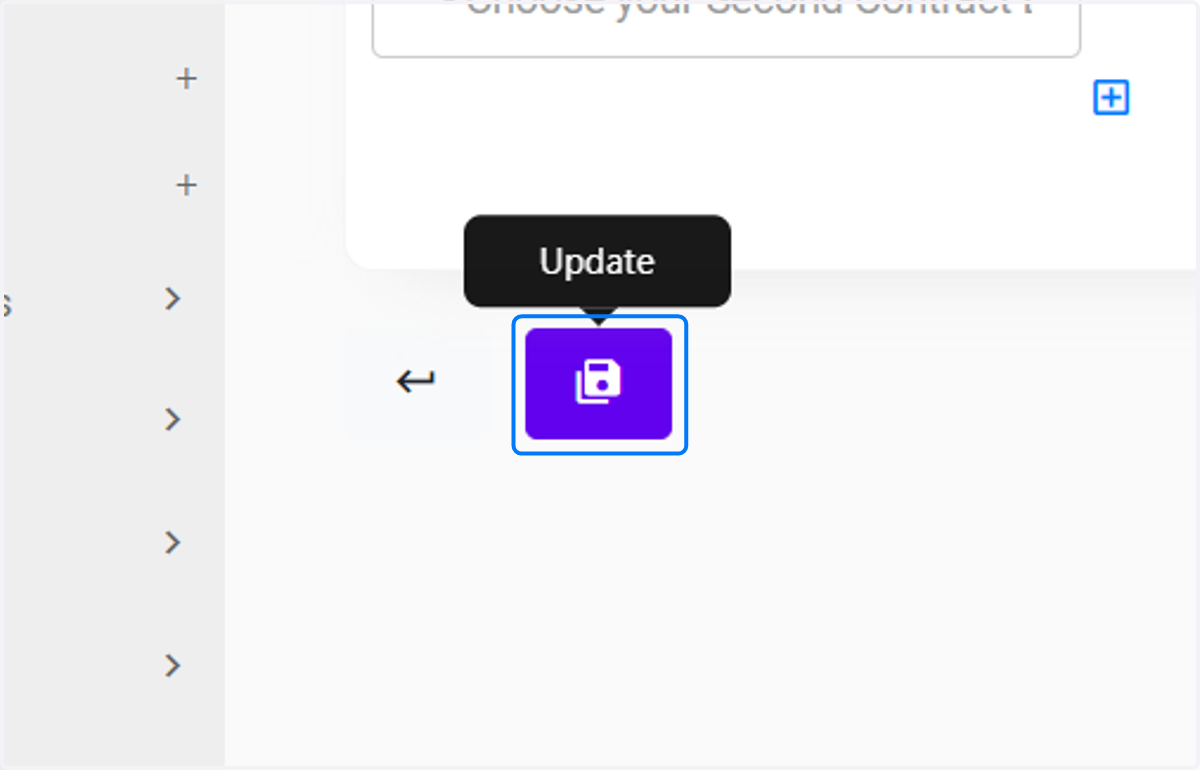 Click on Update