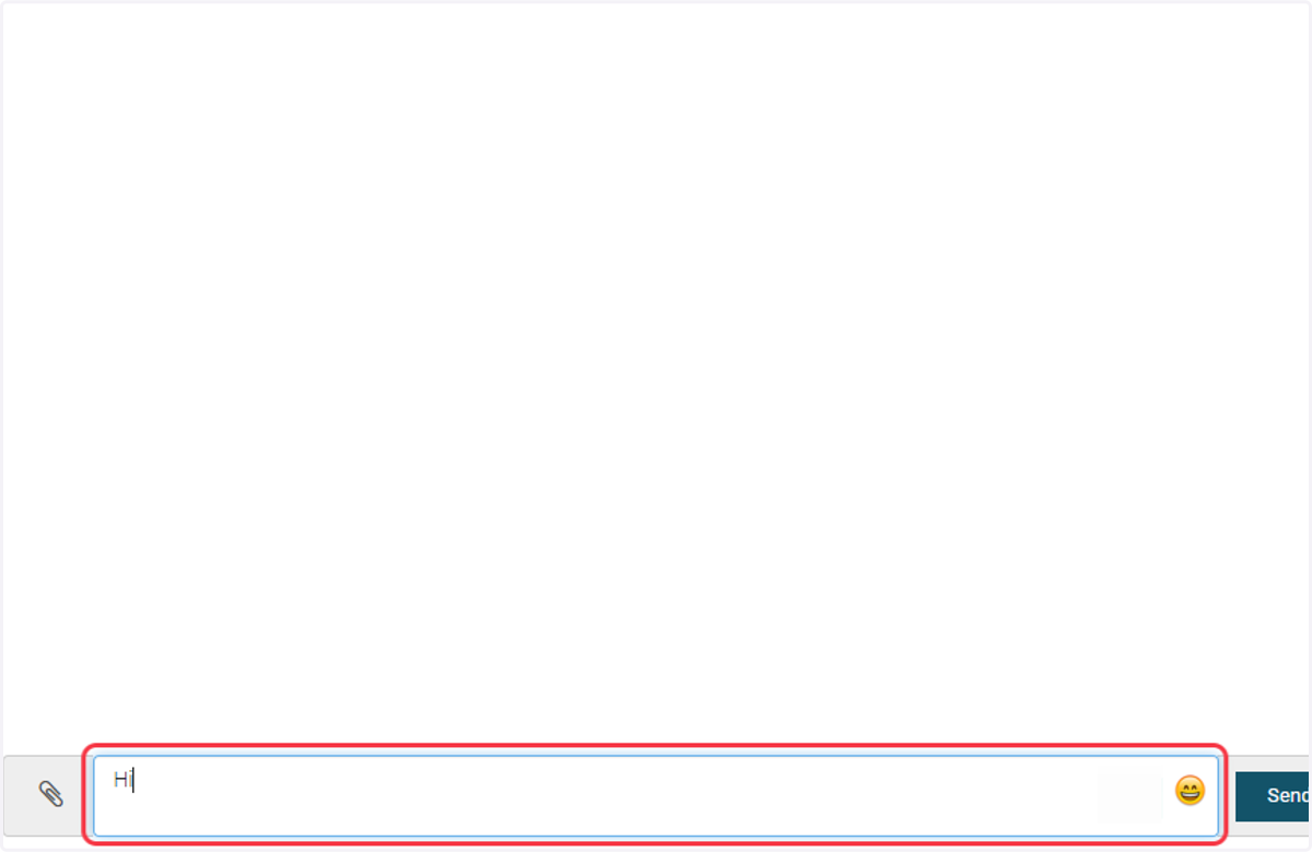 Type your message