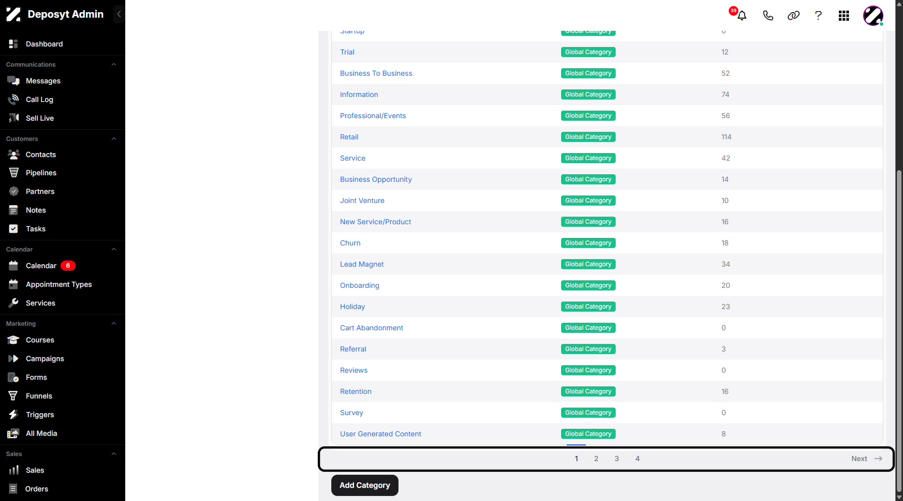 Step 8: You can view all the templates by clicking the Previous and Next buttons located below.