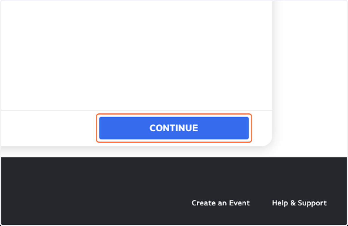 Click on CONTINUE