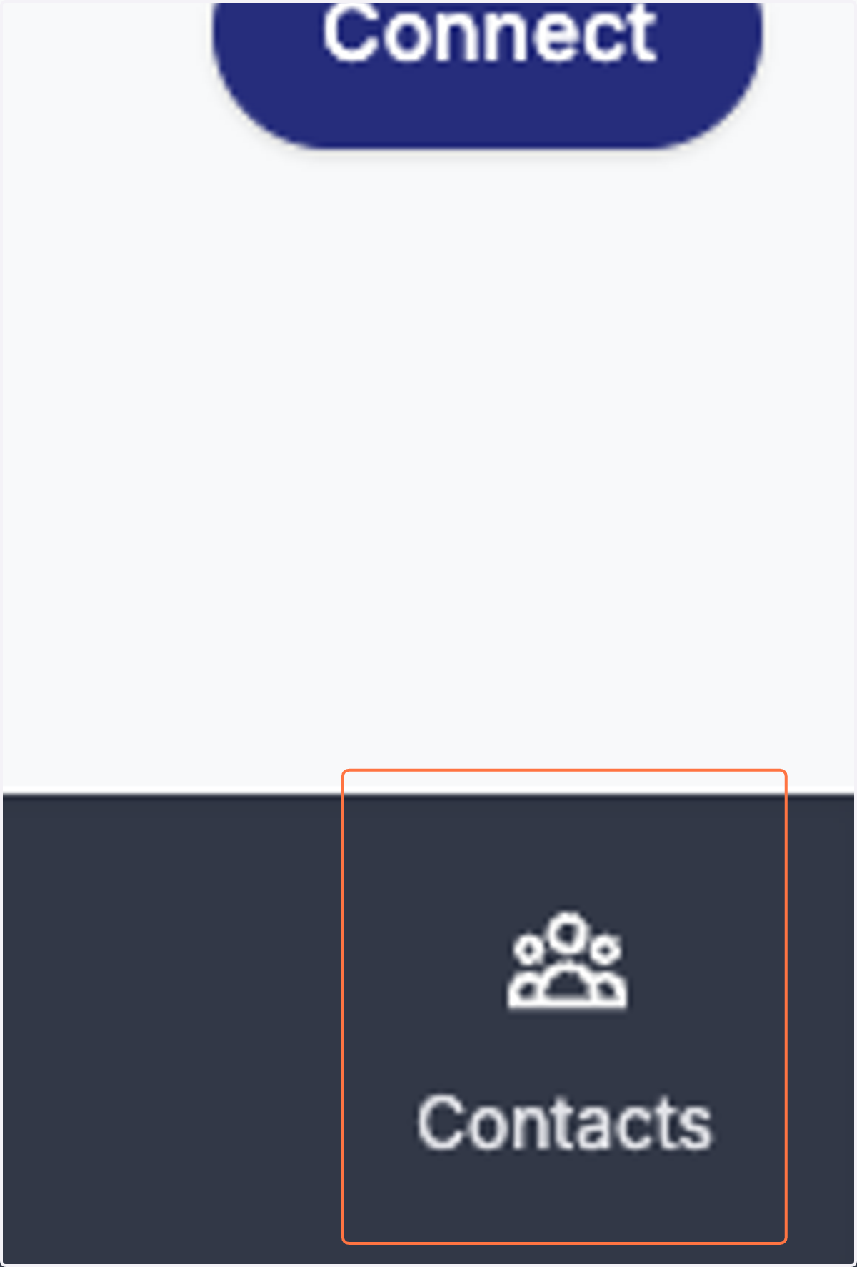 Click on Contacts