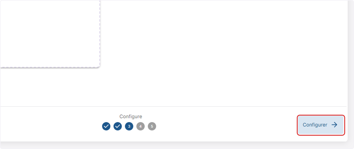 Click on Configurer