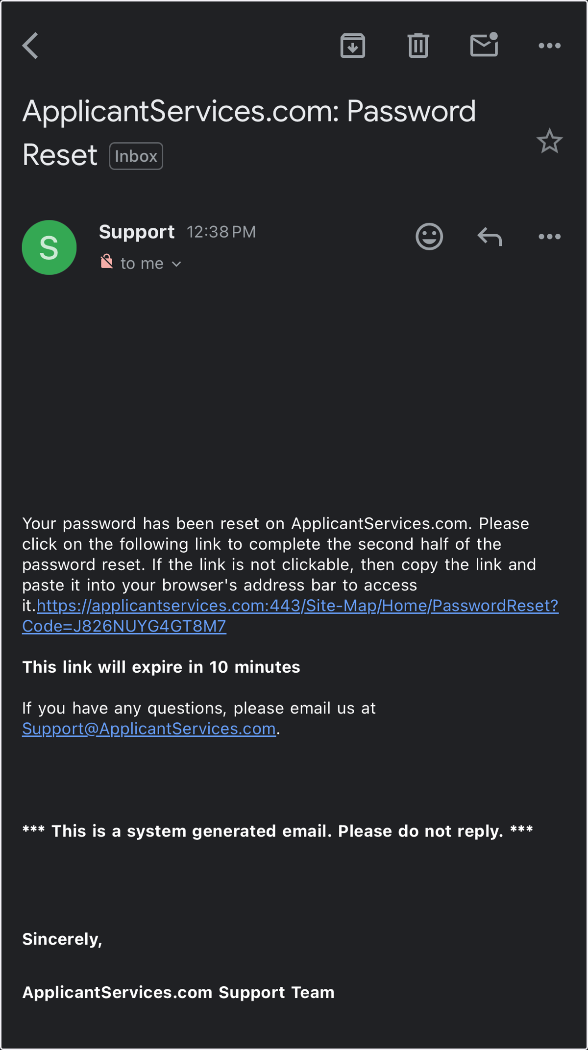 If account still cannot be accessed, contact Biometrics4ALL support to receive a link via email registered in order to reset password.