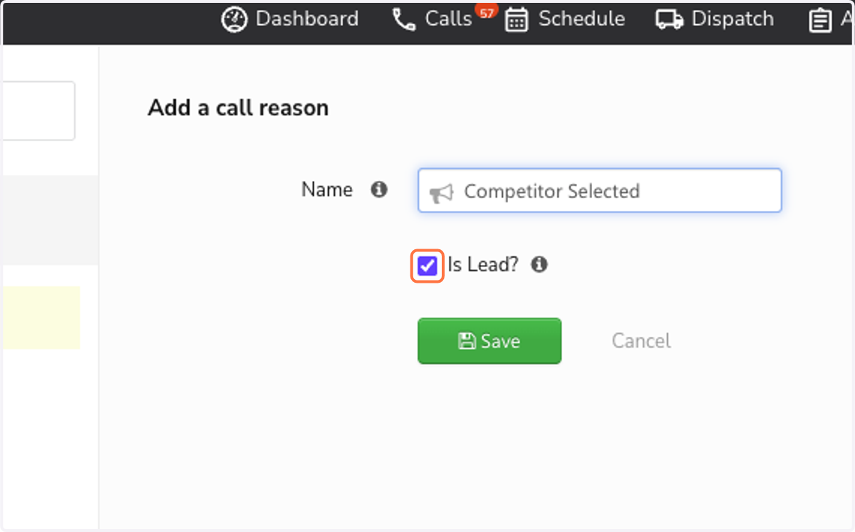 Check Is Lead?