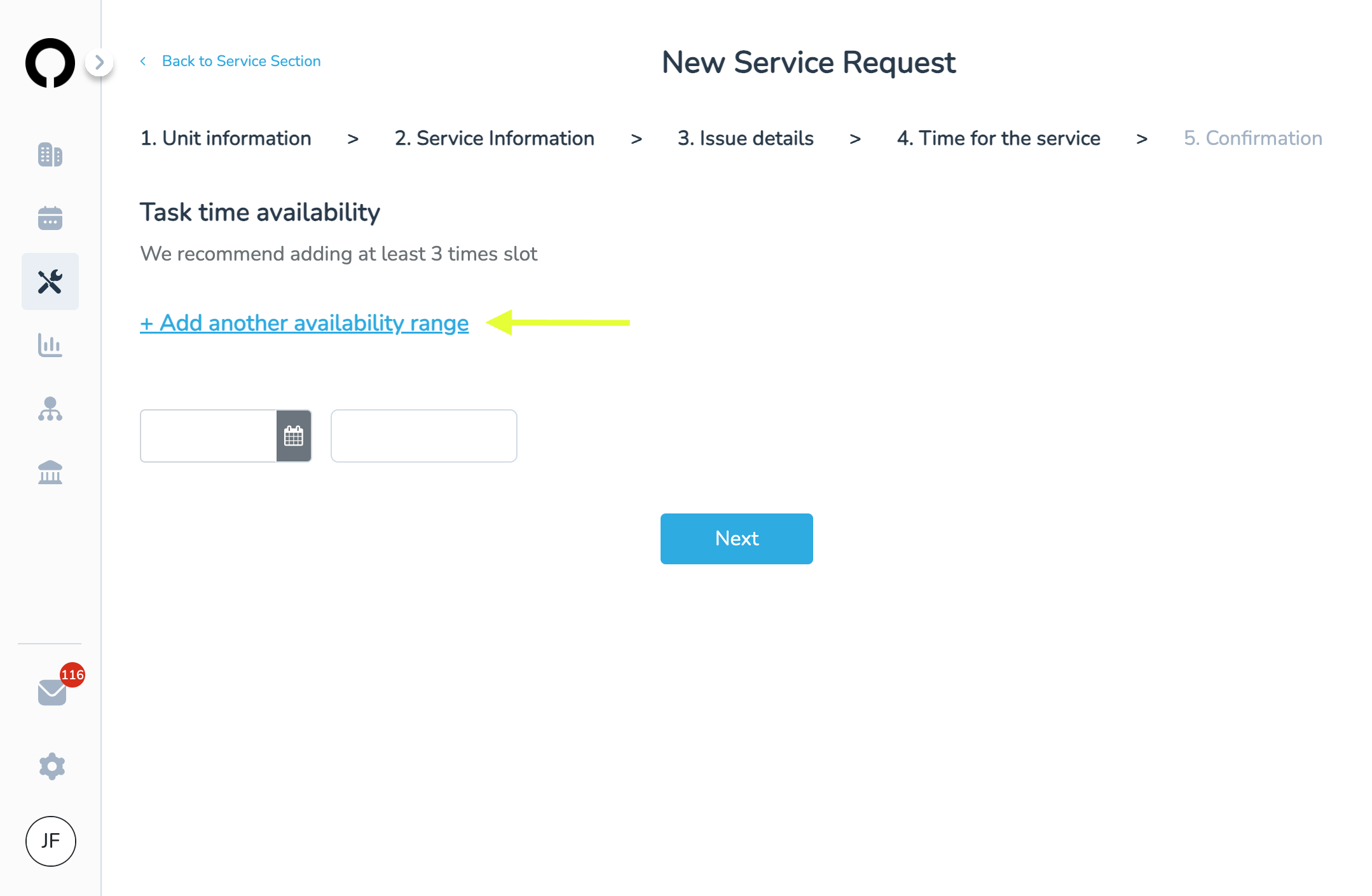 Adding Availability