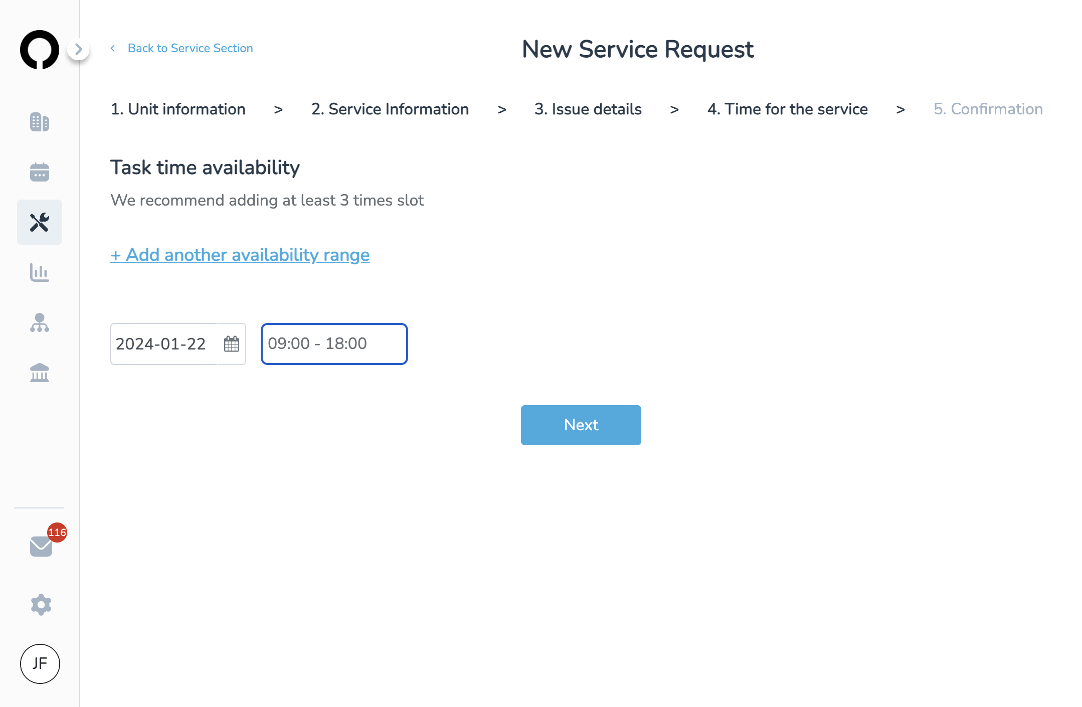 Adding Availability