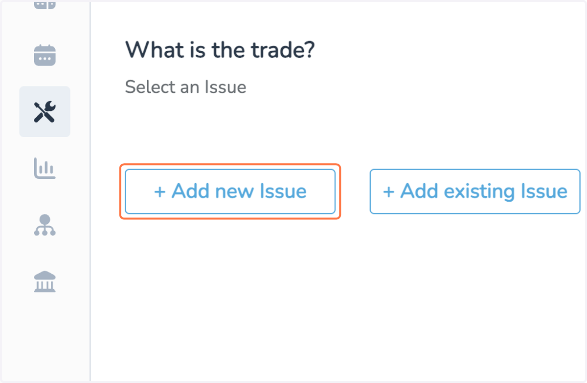Adding a New Issue