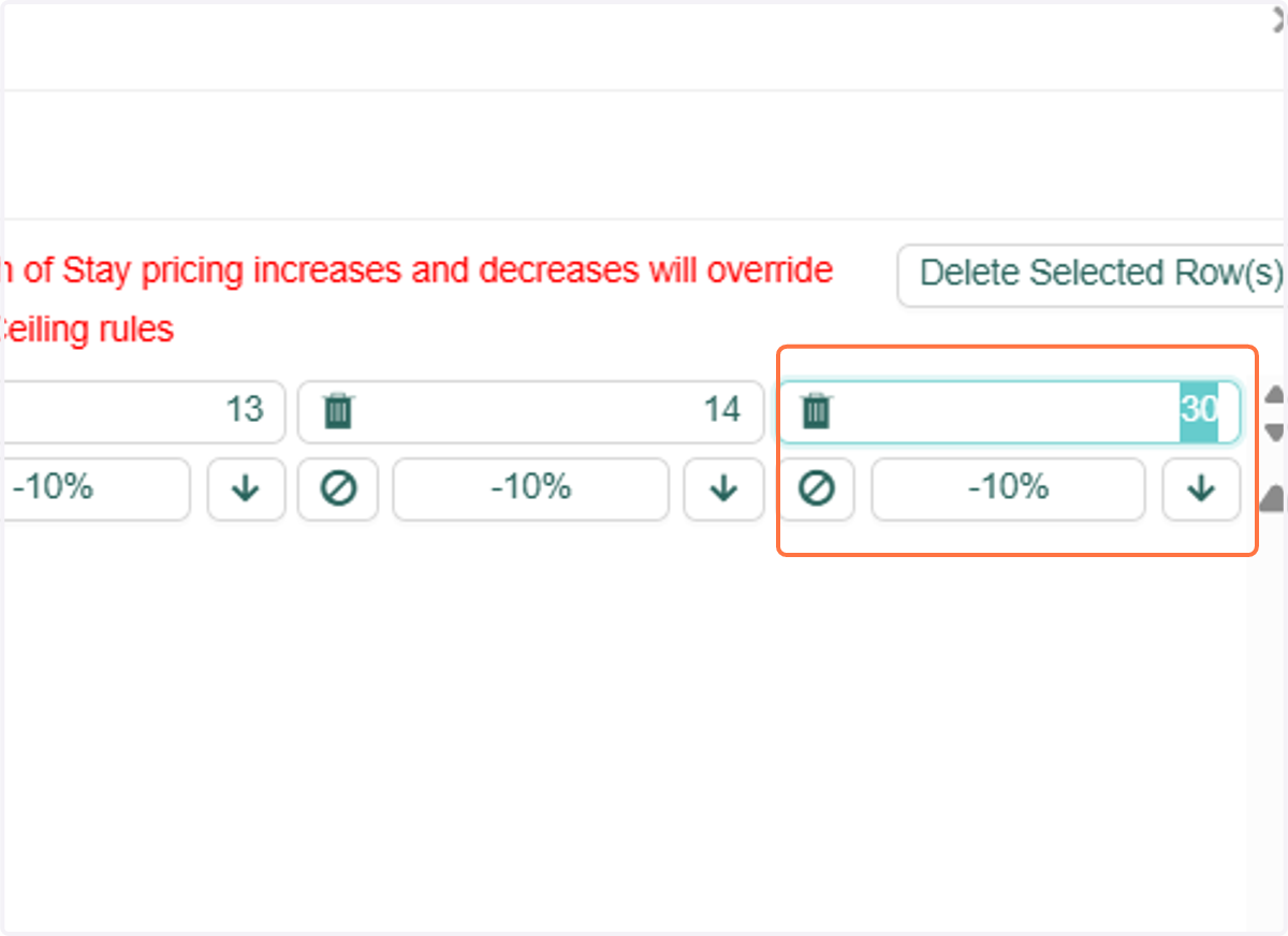 Let’s now check if the unit has Monthly Pricing configured, using the same unit as before. Start by navigating to the LOS Map. In this example, you’ll see that a 10% discount is applied for a minimum stay of 30 nights.