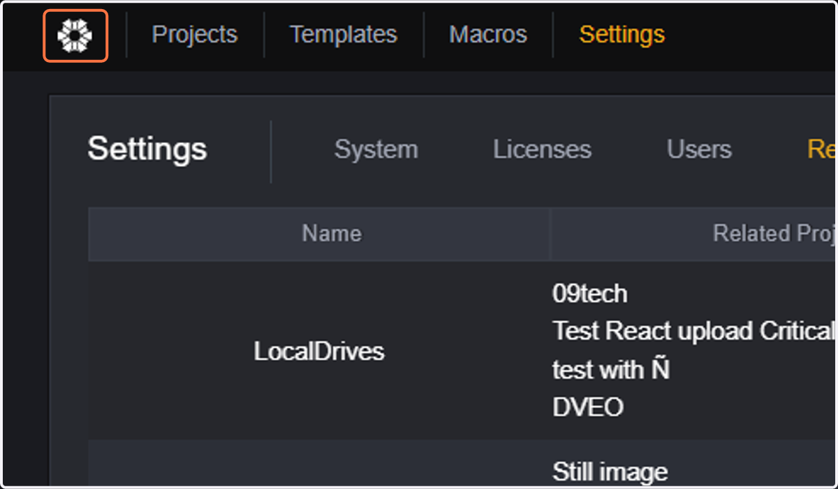 You can now check whether the repository and the contents is visible. Click on the QScan Icon.
