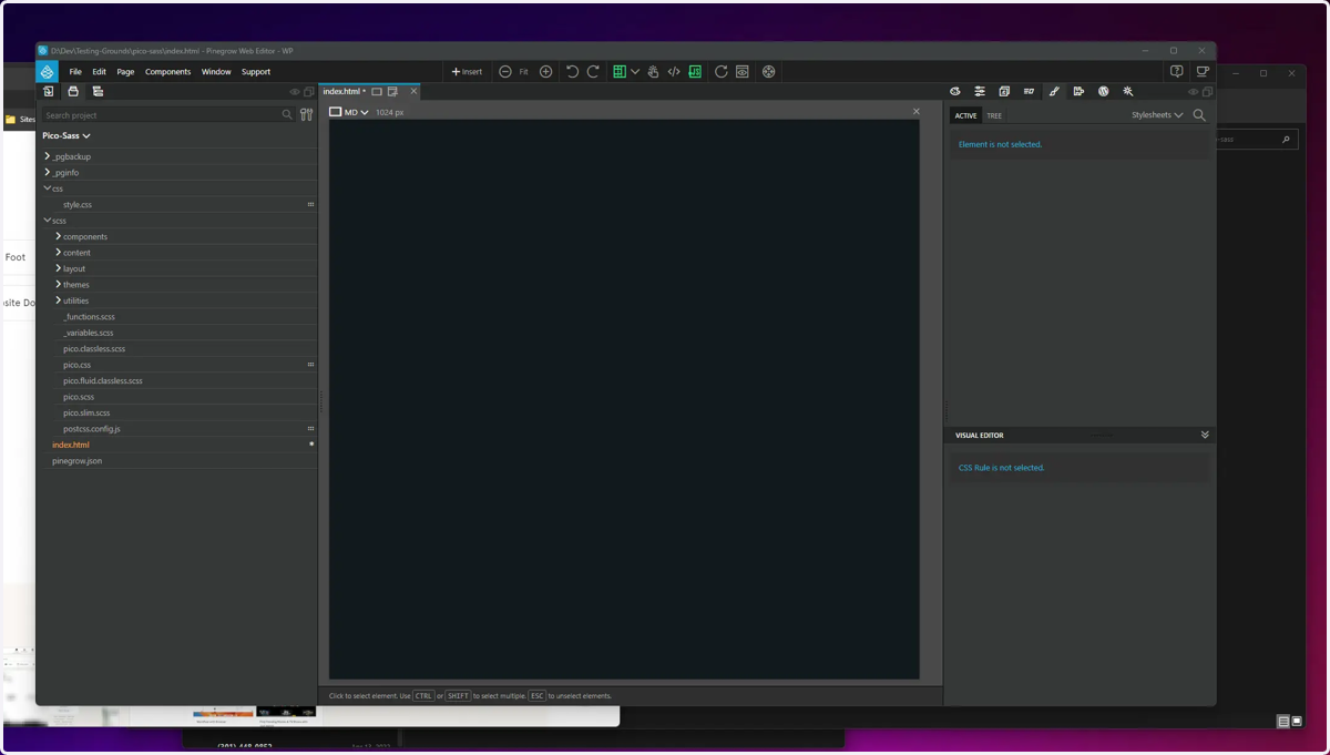 The Sass compiler handles everything else in the background and automatically recompiles when it sees a chance to the Sass file and partials.