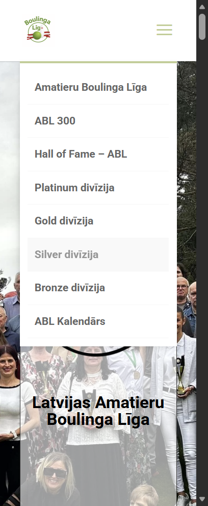 Izvēlamies Jums interesējošo divīzijas lapu ...