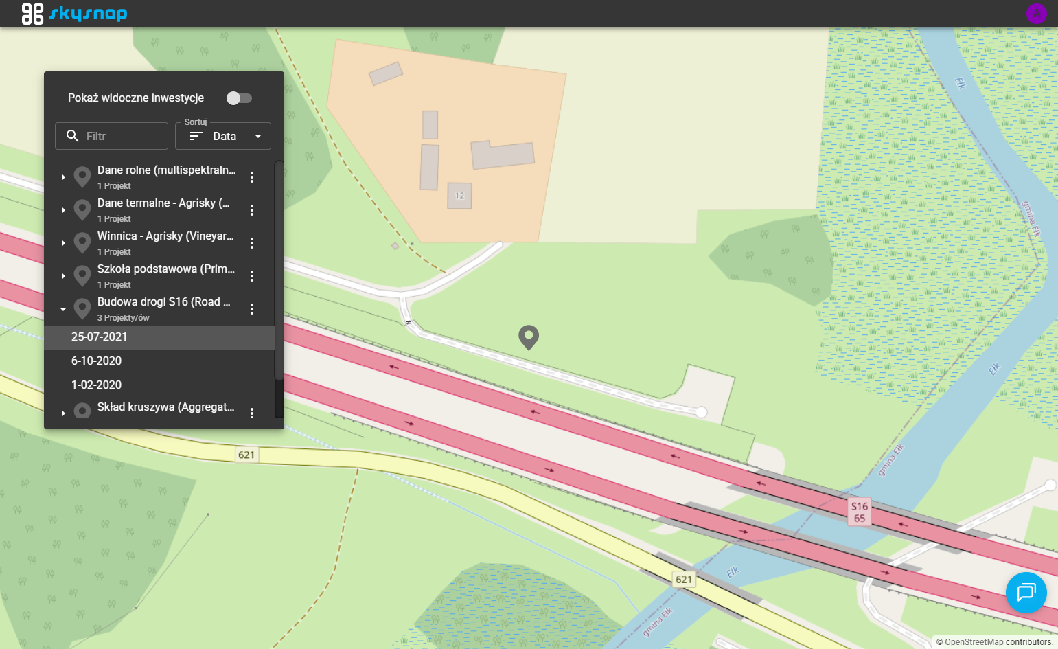 Wybór projektu