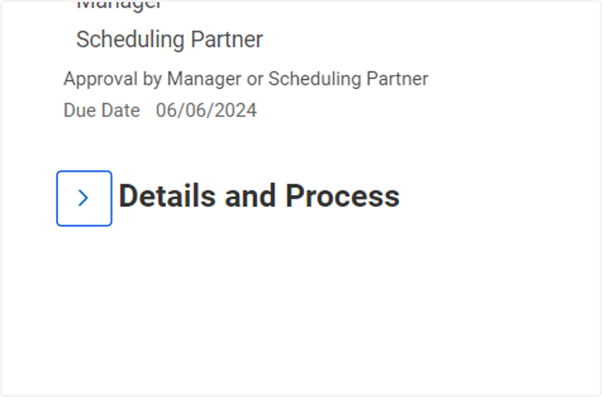 Click on Details and Process