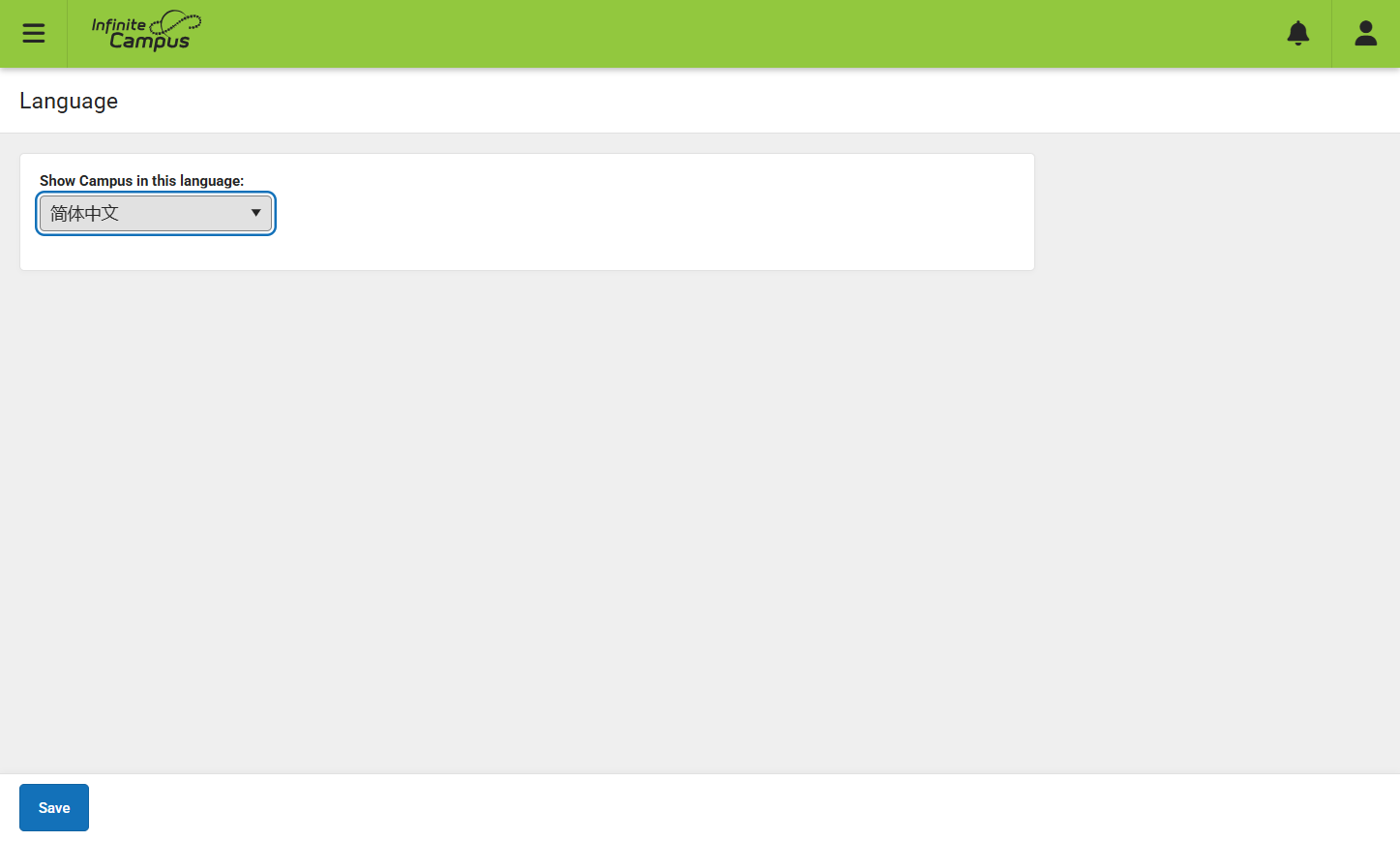 Click on Select