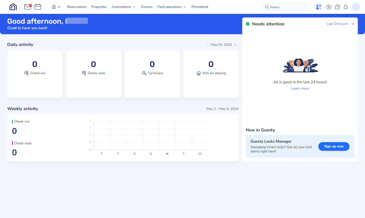 Click on Integrations