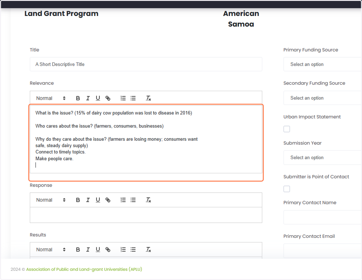 Paste your content as plain text into the editor.