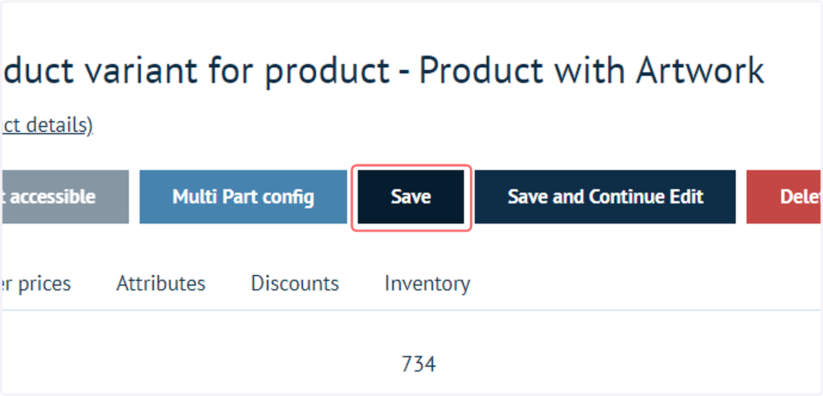 Click on Save