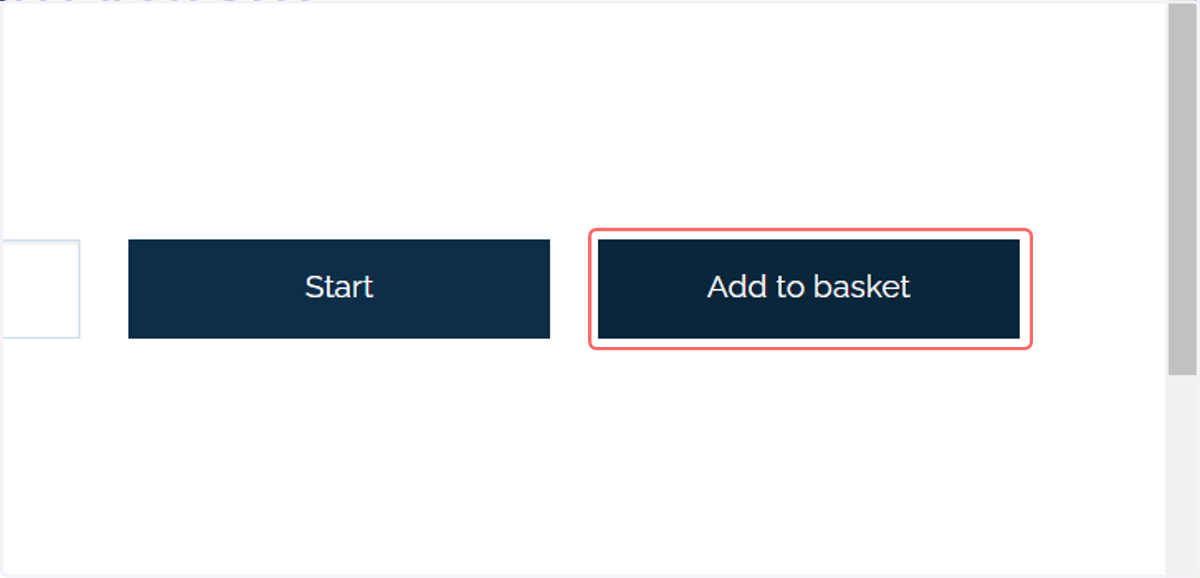 Click Add to basket