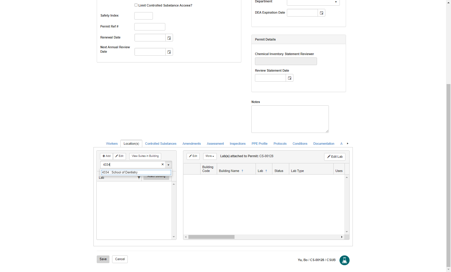 Search for the location you wish to add either by name or CAAN#.