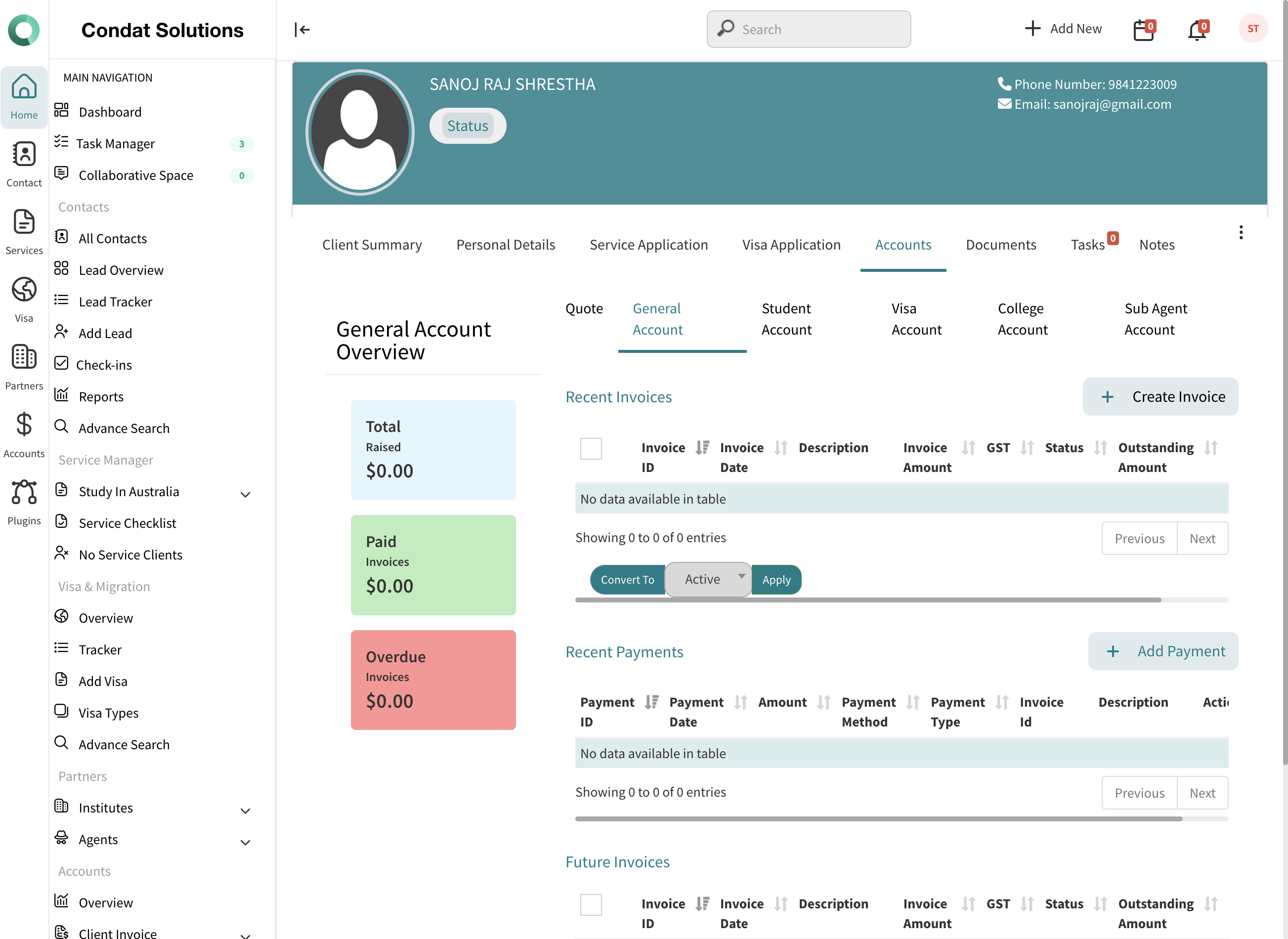 How to create Invoices | Condat Solutions