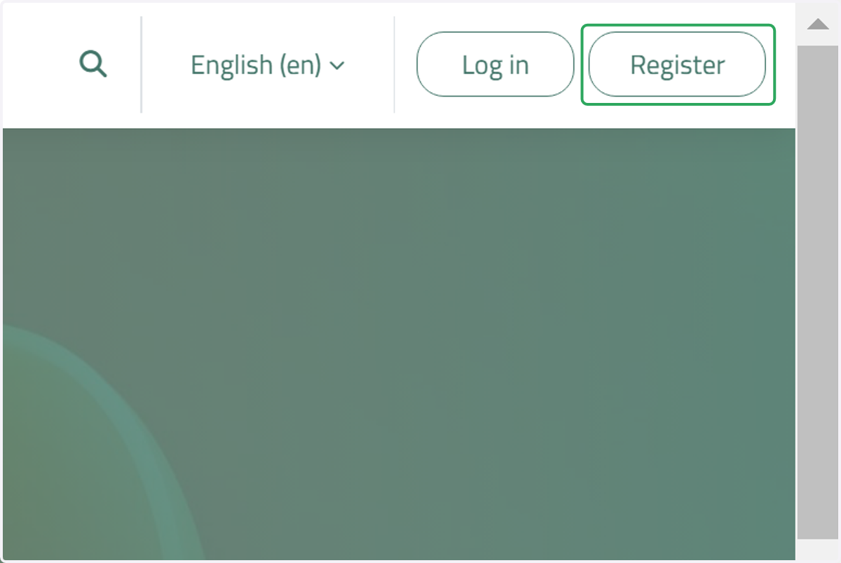 Click on Register