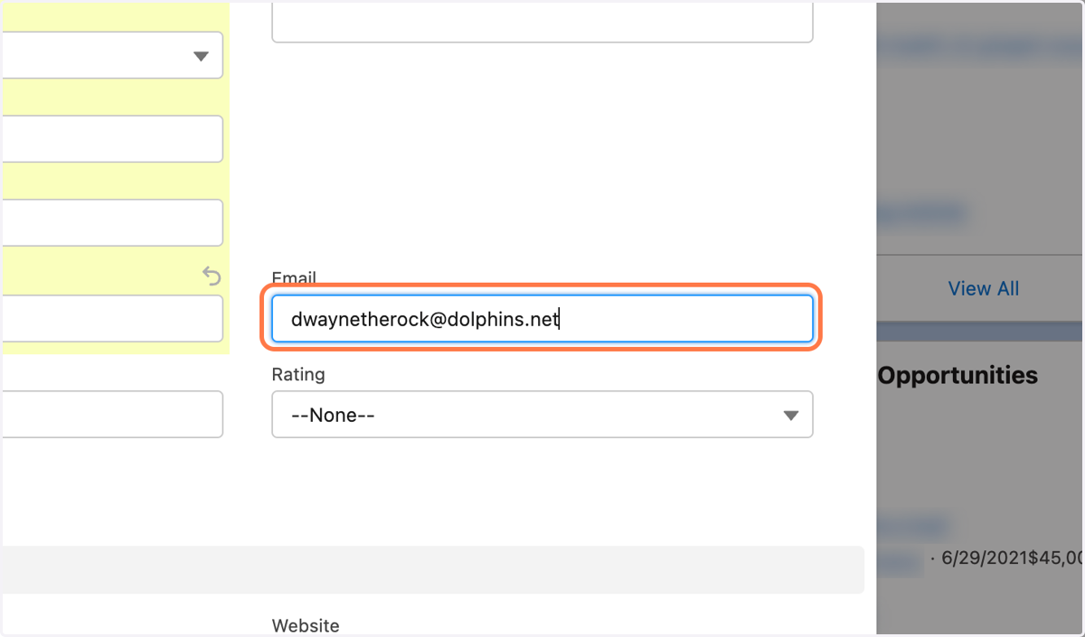 Add email