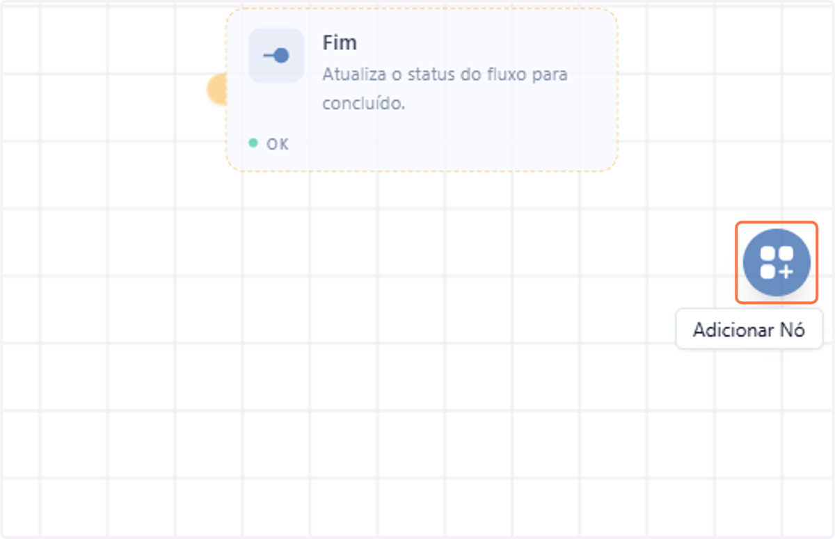 Com o editor do Spaceflow aberto, acesse a aba lateral de nós