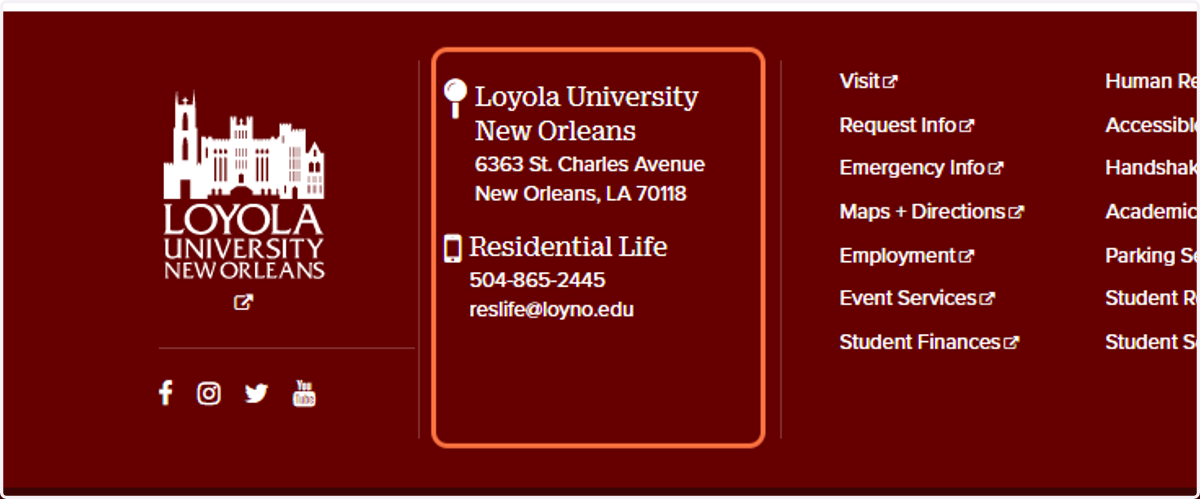 You can also always check on the status of your request or get further assistance by contacting the Residential Life Office