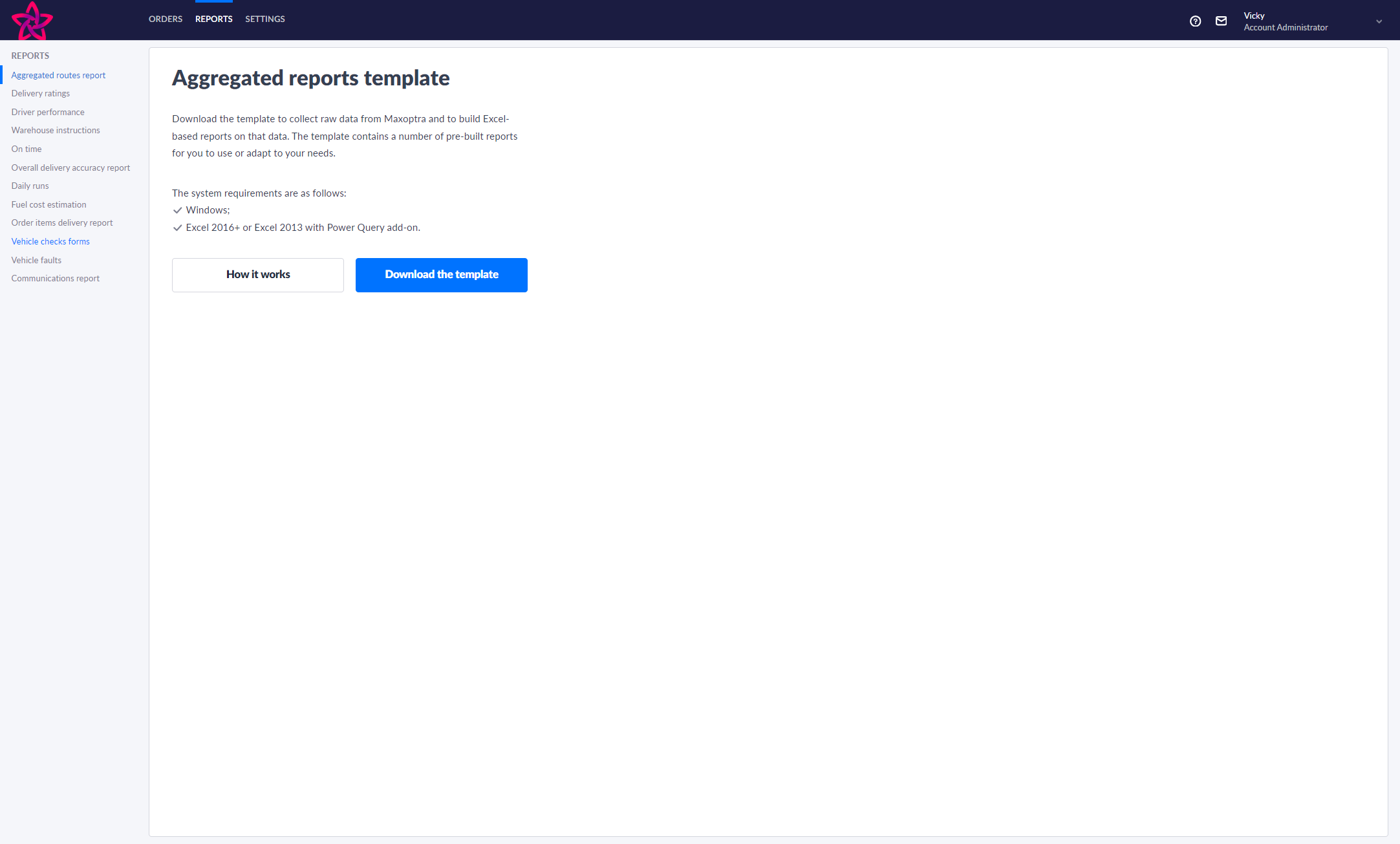 Click on Vehicle checks forms