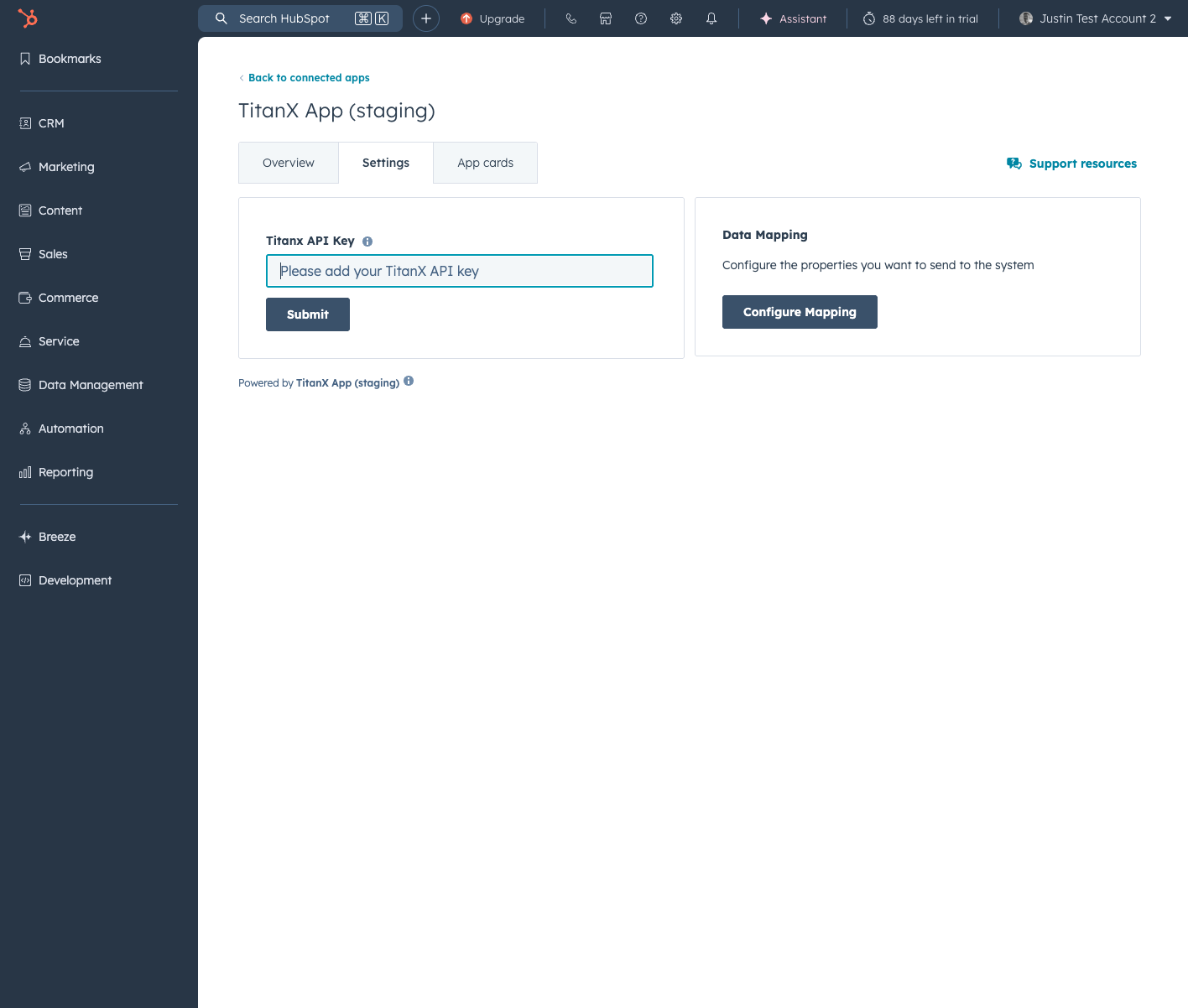Click on password field